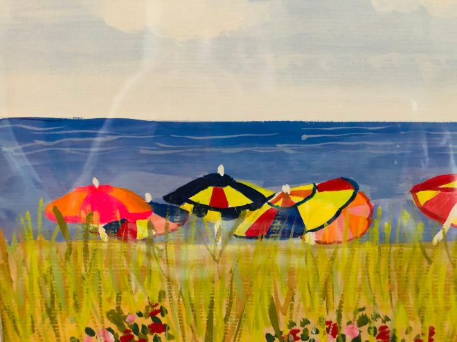 Battle of the Beach Umbrellas