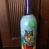 Crazy Colored Cat in a Beach Pail