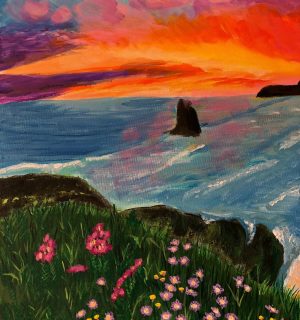 Sunset at the Cliffs