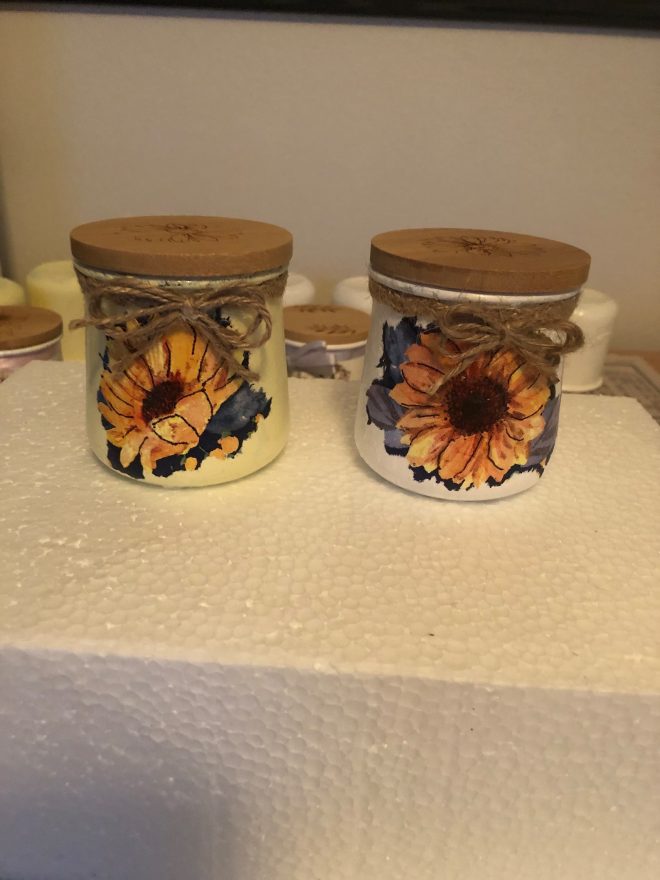 Sunflower Jars