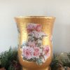 Gold Flower Vase
