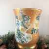 Gold Flower Vase